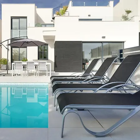 Villa Blanka, Amazing Villa With Hot Tube & Heated Pool In Polop, Alicante Exterior photo