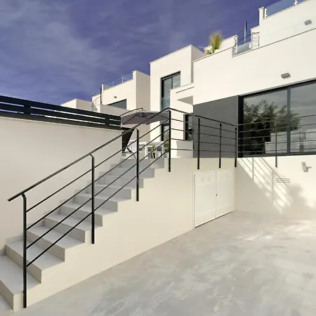 Villa Blanka, Amazing Villa With Hot Tube & Heated Pool In Polop, Alicante Exterior photo