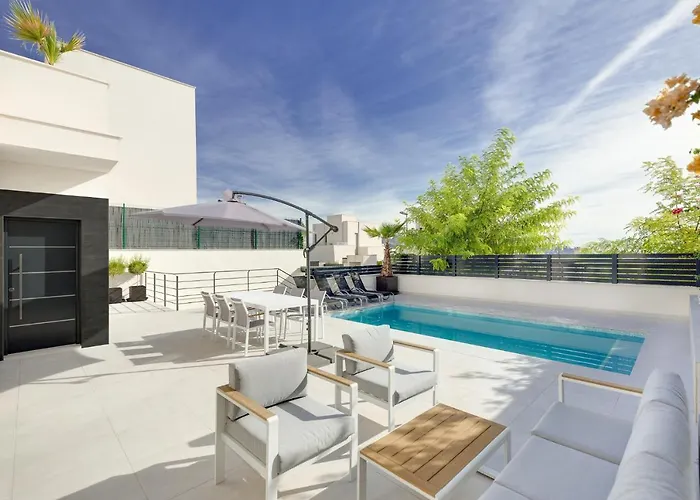 Villa Blanka, Amazing Villa With Hot Tube & Heated Pool In Polop, Alicante